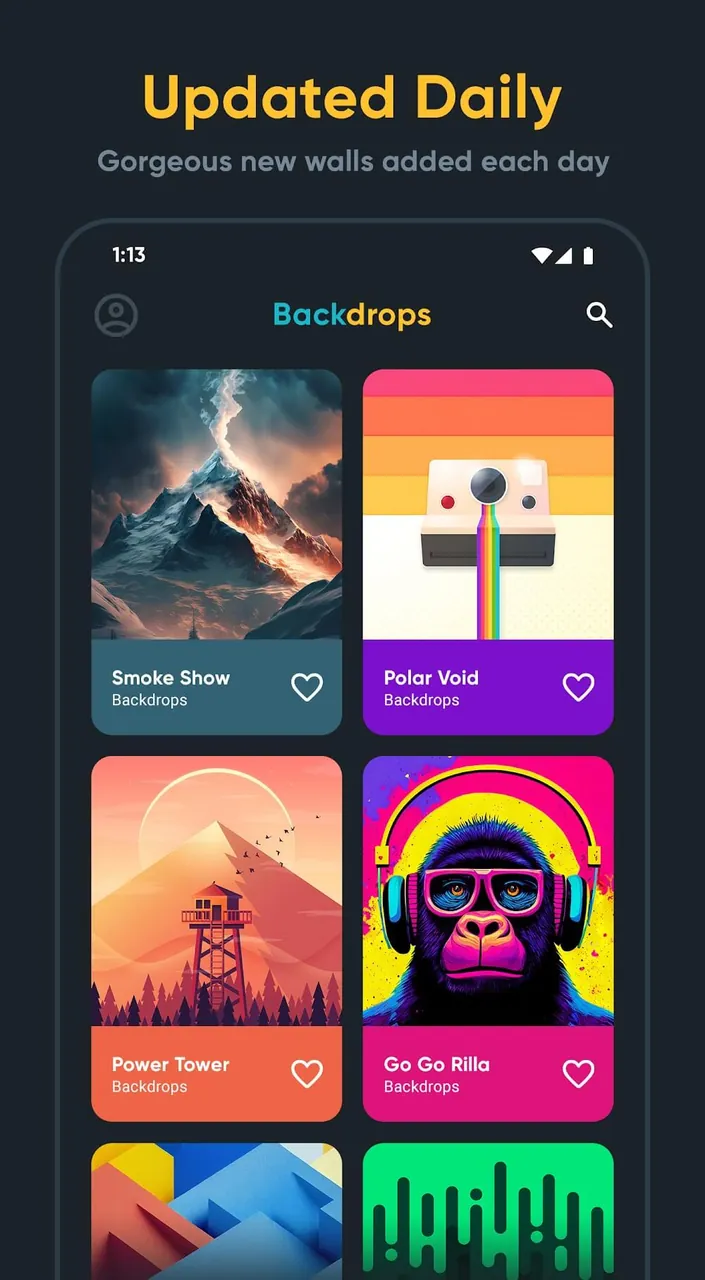 Backdrops Wallpapers screenshot 5