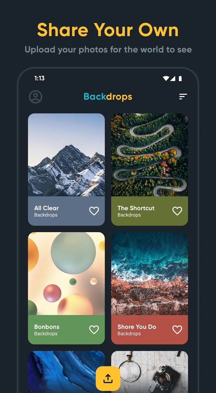 Backdrops Wallpapers screenshot 4