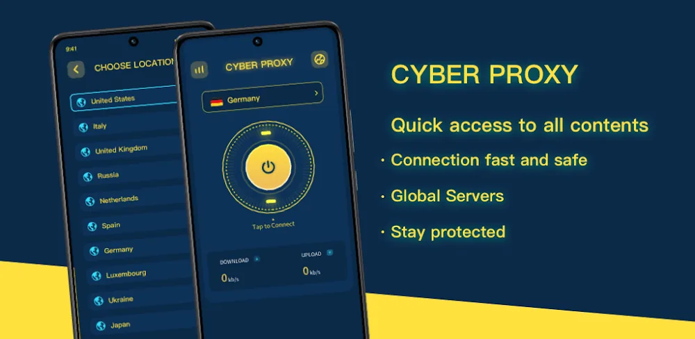 Cyber Proxy screenshot 1