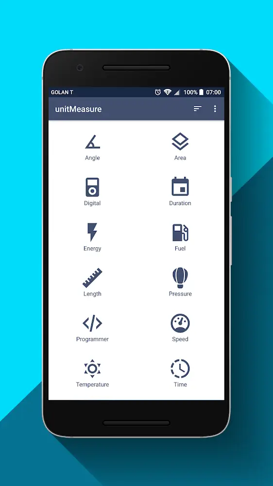 unitMeasure screenshot 2