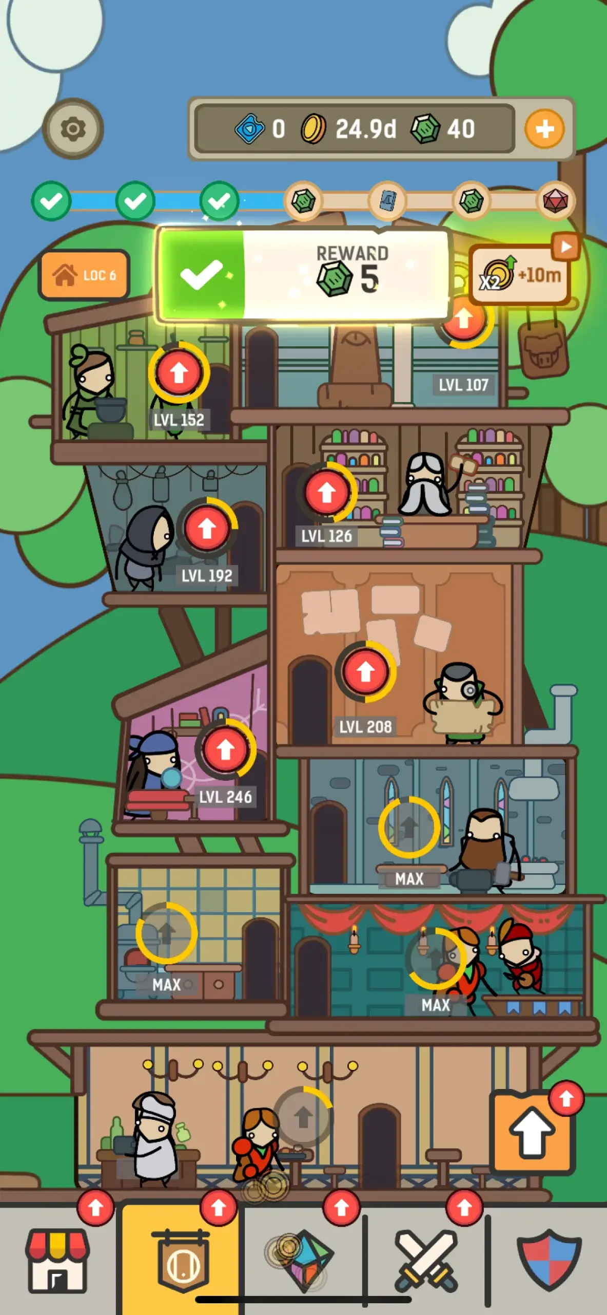 Summoners Legend: AFK Idle RPG screenshot 4