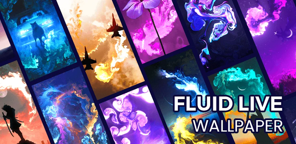 Fluid Live Wallpaper screenshot 1