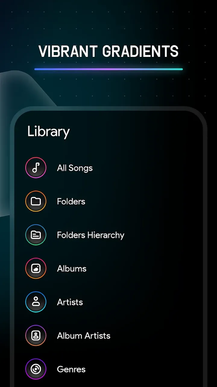 Melodi - Poweramp Skin screenshot 4