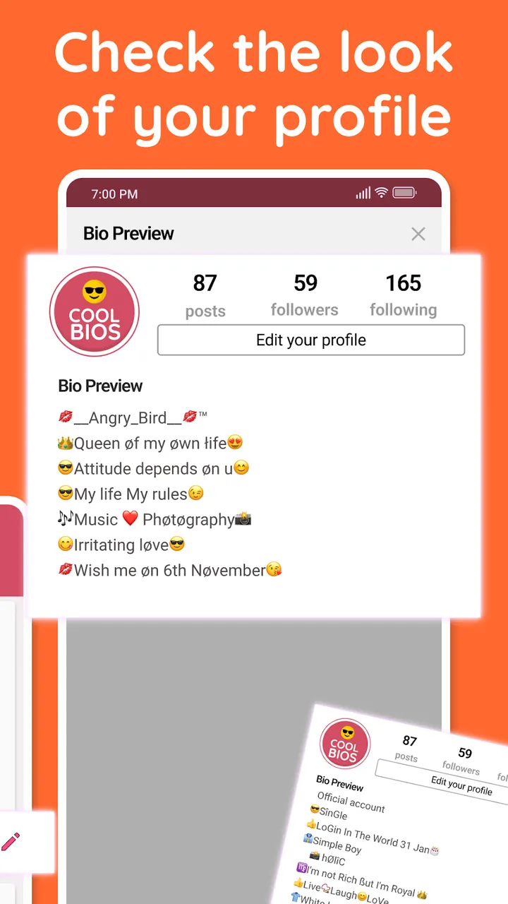 Cool Bio Quotes Ideas preview image 6