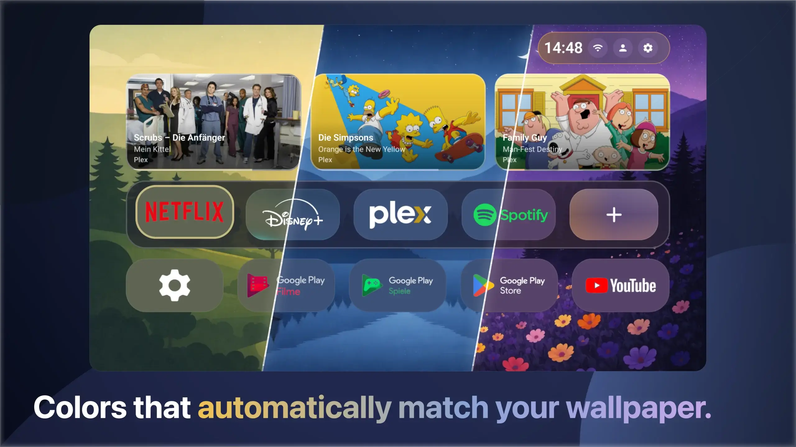 Monet Launcher screenshot 1