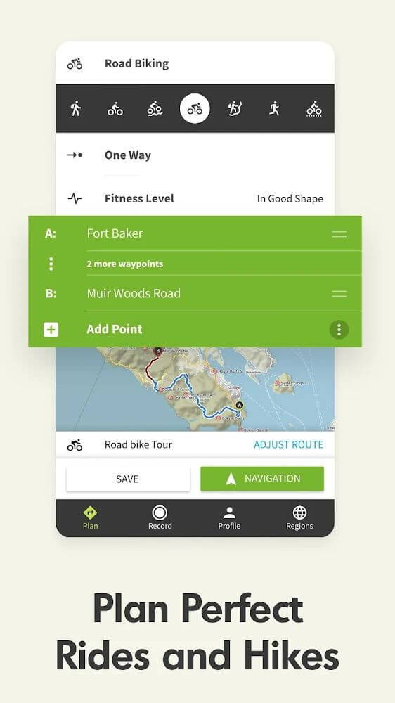 Komoot screenshot 2
