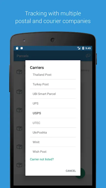 Parcels screenshot 3