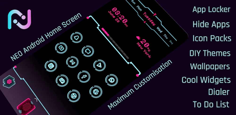 Neo Launcher screenshot 1