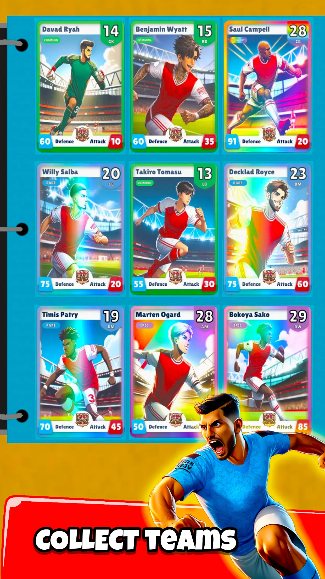 Football Stars: Card Collector screenshot 2