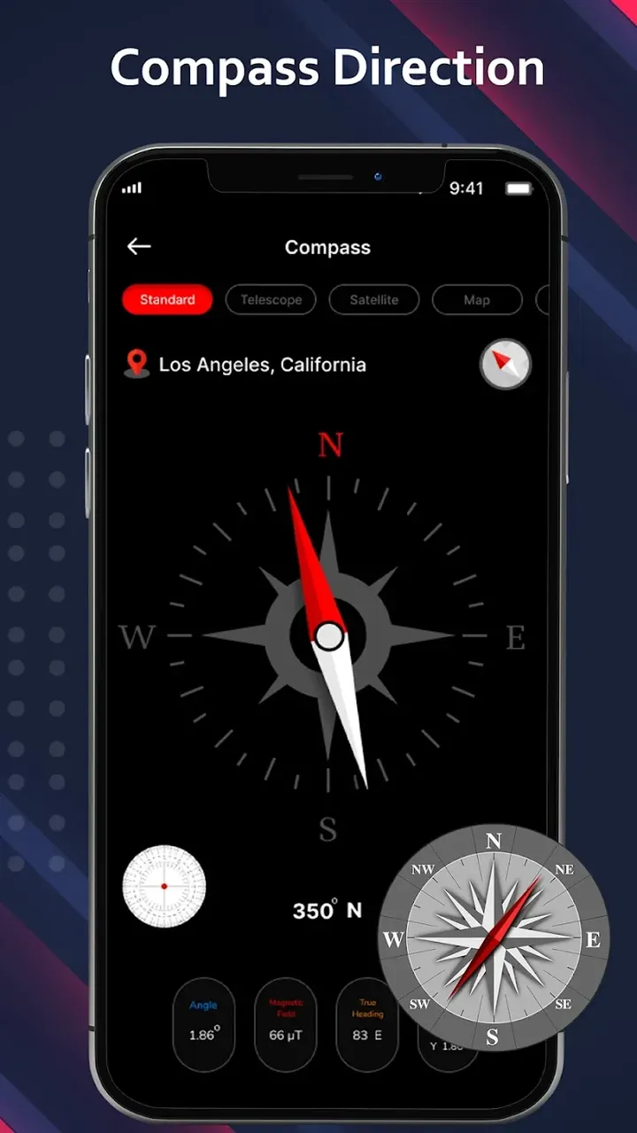 Digital Compass for Android screenshot 2