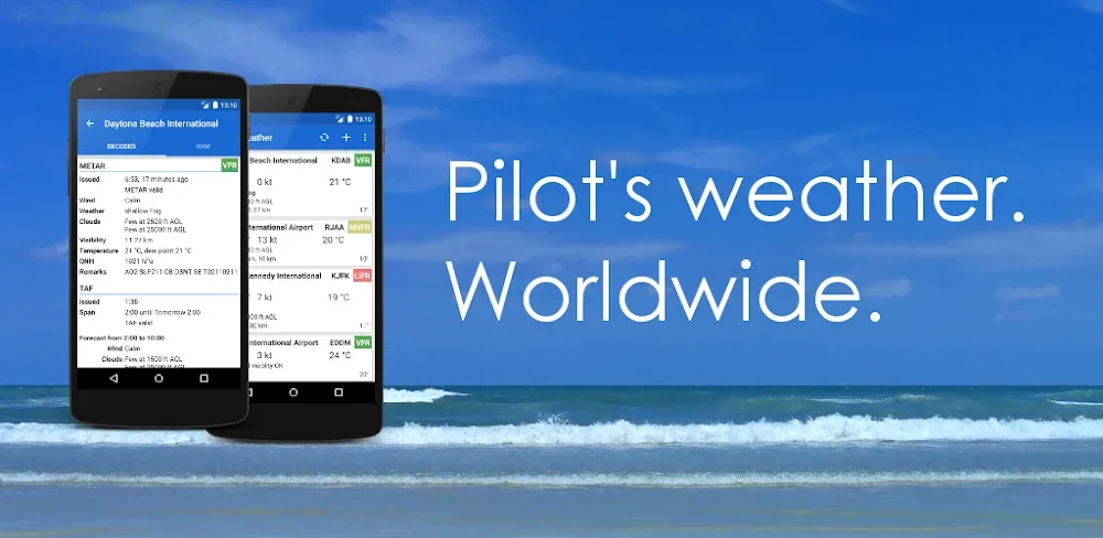 Avia Weather - METAR & TAF screenshot 1