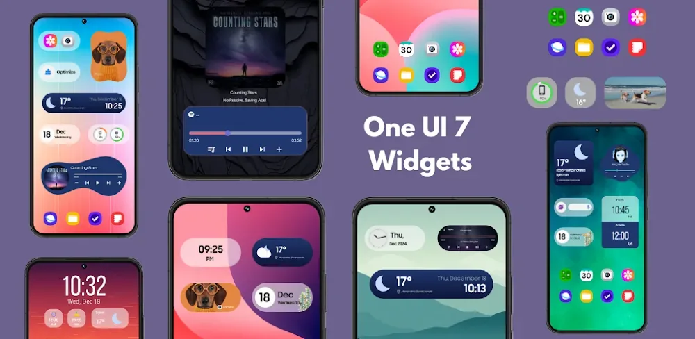 One UI 7 Widgets screenshot 1