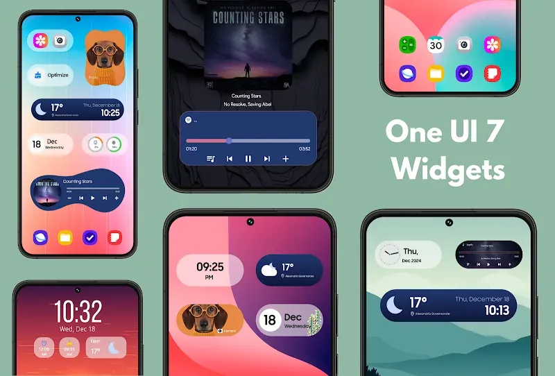 One UI 7 Widgets screenshot 6