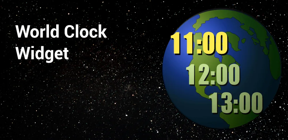 World Clock Widget 2023 Pro screenshot 1