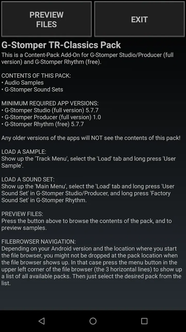 G-Stomper TR-Classics Pack screenshot 6