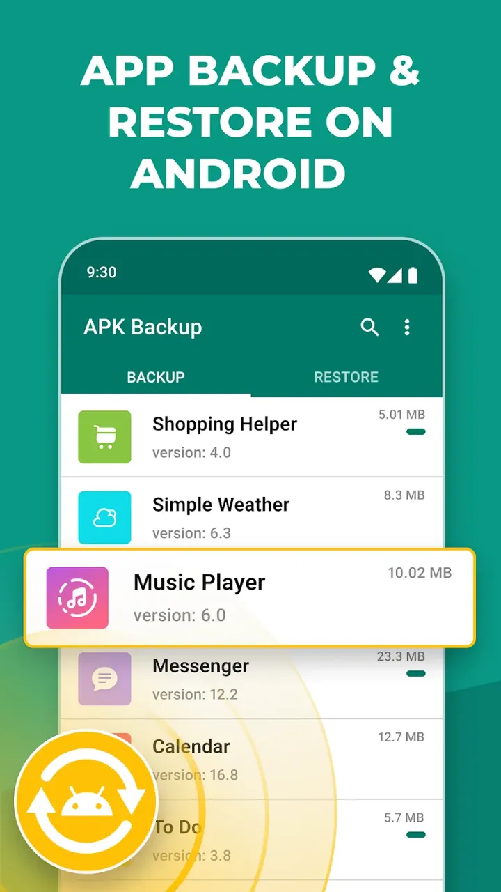 APK Backup & App Recovery screenshot 5