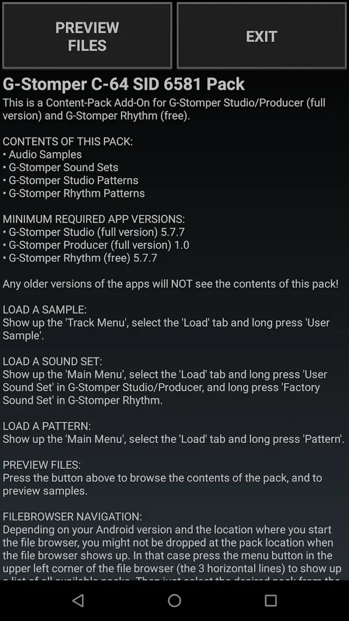 G-Stomper C-64 SID 6581 Pack screenshot 6