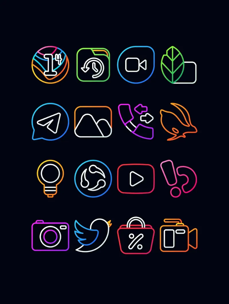 Nambula - Lines Icon Pack screenshot 5