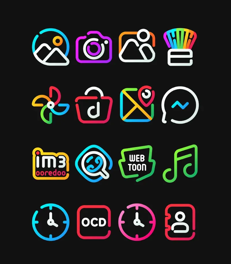LineBula - Icon Pack screenshot 4