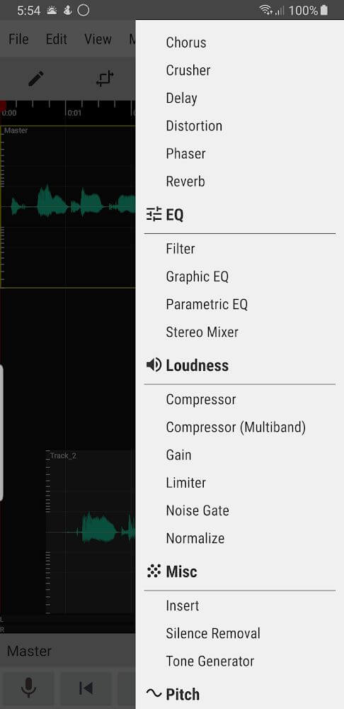 WaveEditor for Android screenshot 6