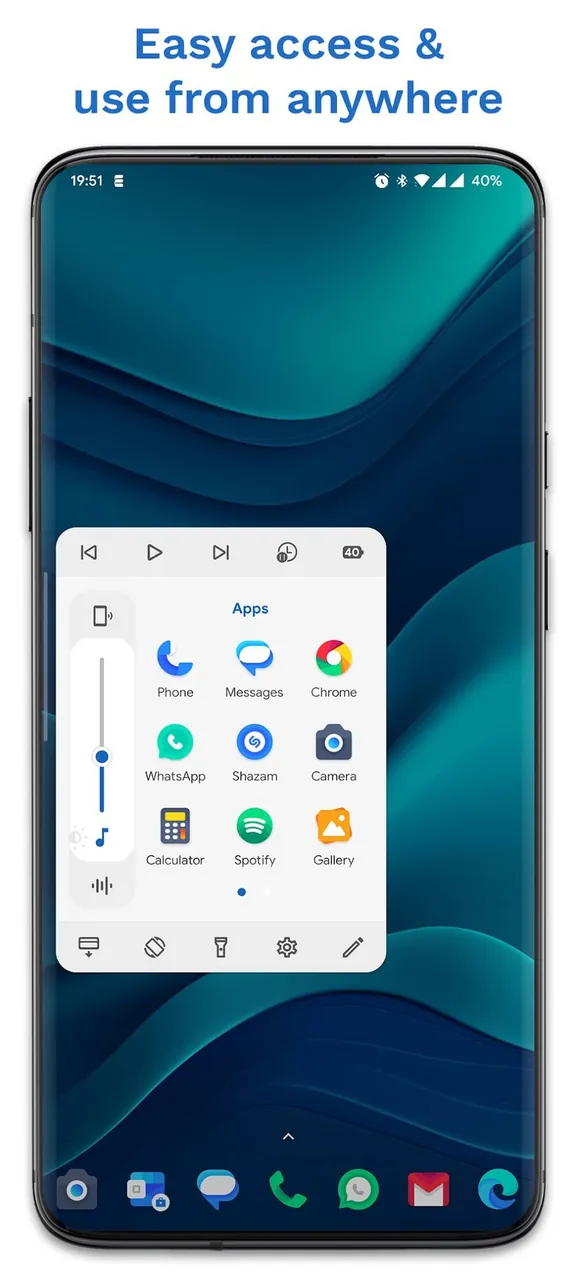 Edge Card Launcher screenshot 2