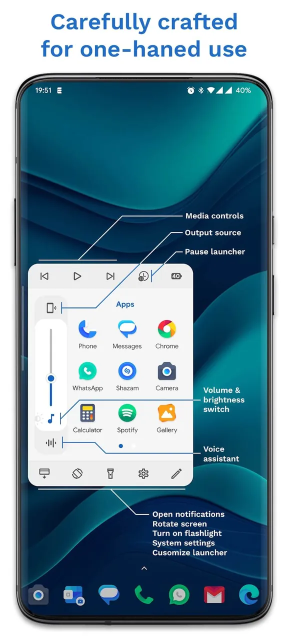 Edge Card Launcher screenshot 3