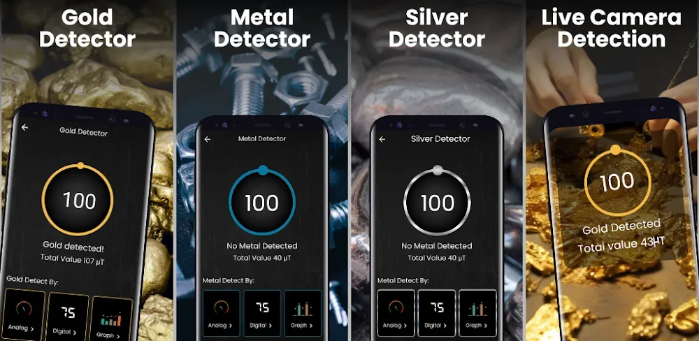 Metal Detector - Metal Finder screenshot 1