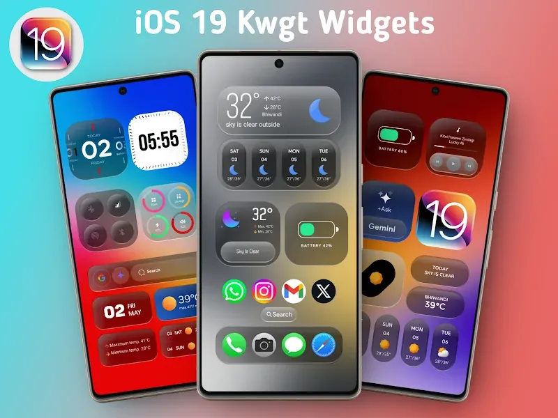 iOS 19 Kwgt screenshot 5