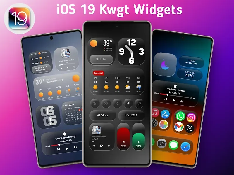 iOS 19 Kwgt screenshot 3