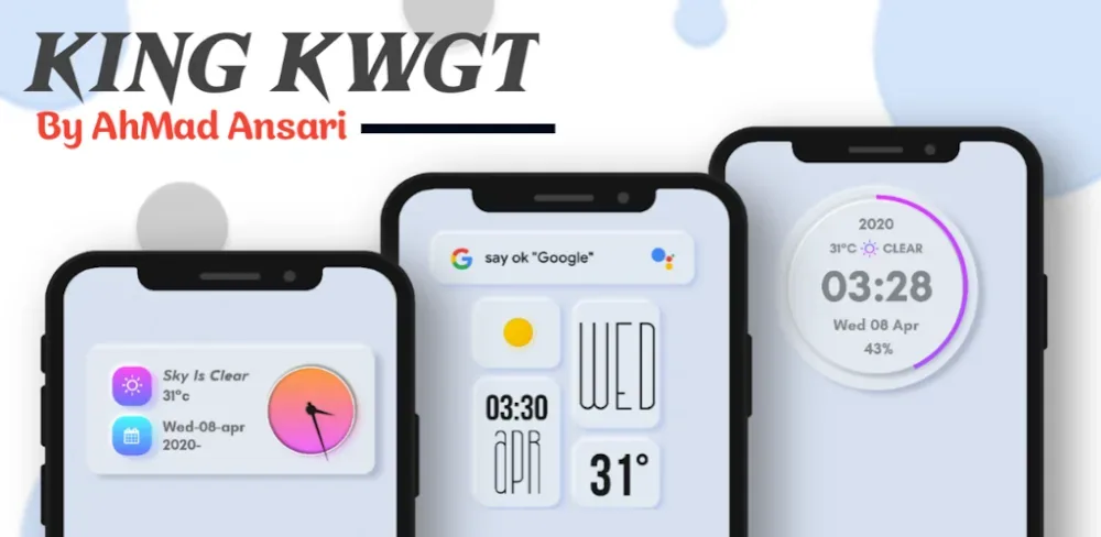 KinG KWGT screenshot 1