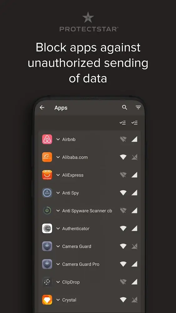 Firewall - Anti Spyware App screenshot 2