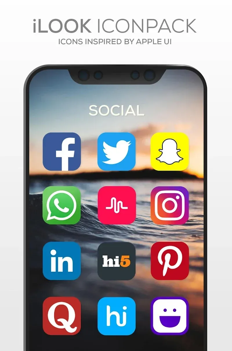 iLOOK Icon pack UX THEME screenshot 4