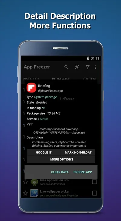 App Freezer screenshot 3