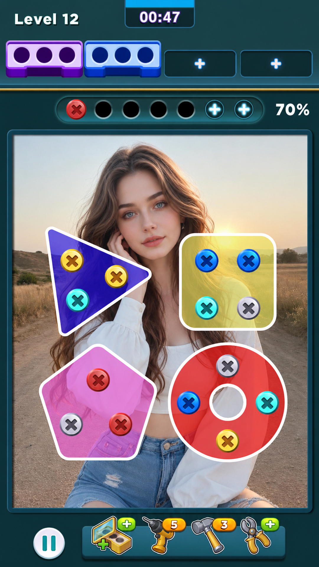 Pin & Beauty - Screw Puzzle screenshot 4
