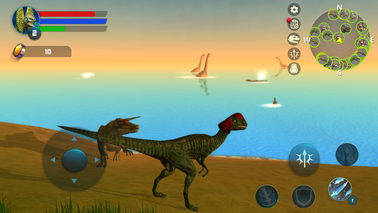 Dilophosaurus Dino Simulator screenshot 4