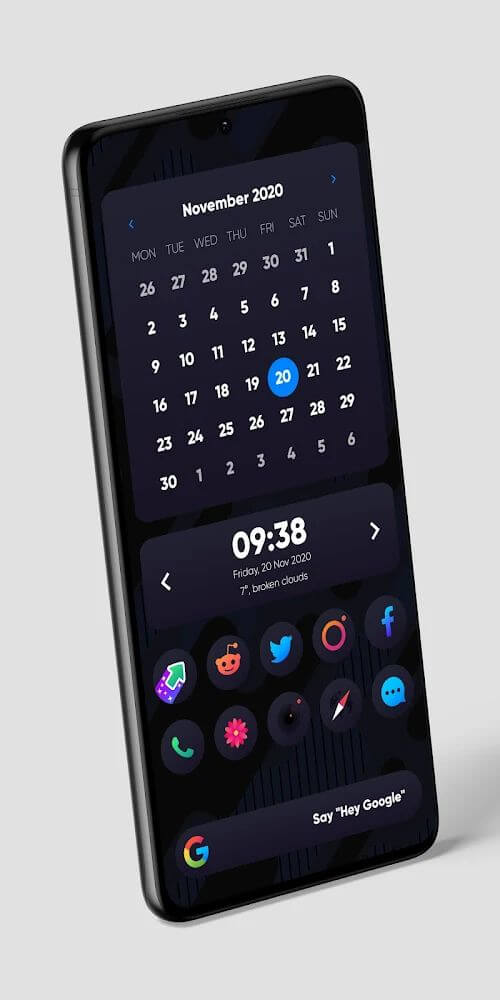 Hera Dark: Circle Icon Pack screenshot 5