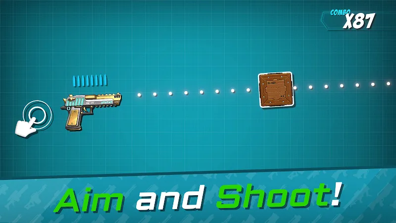 Shoot the Box: Gun Game Screenshot 2