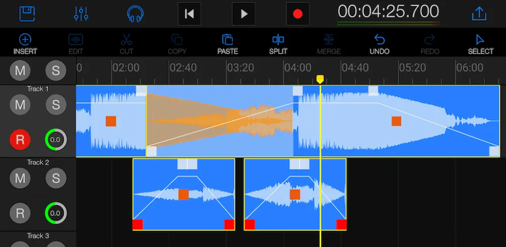 EZAudioCut screenshot 1