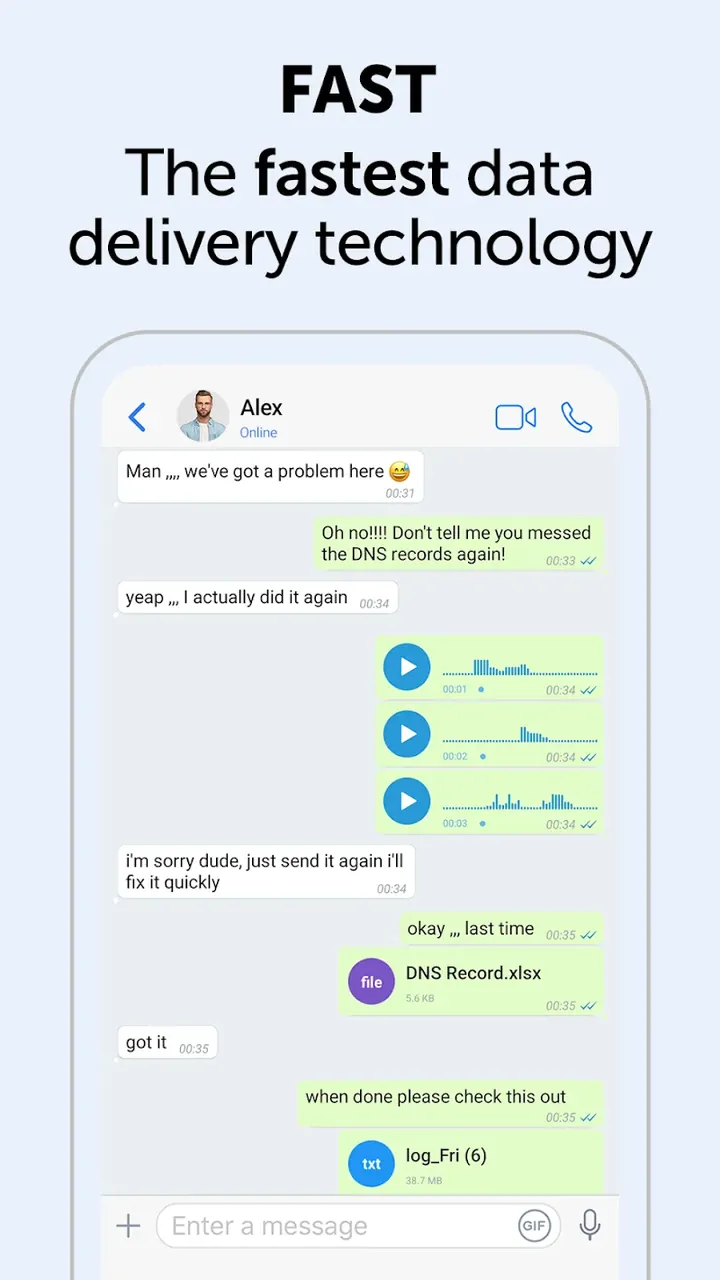 Zangi Messenger screenshot 5