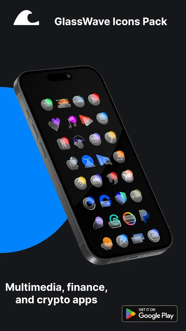 GlassWave Icons Pack screenshot 4