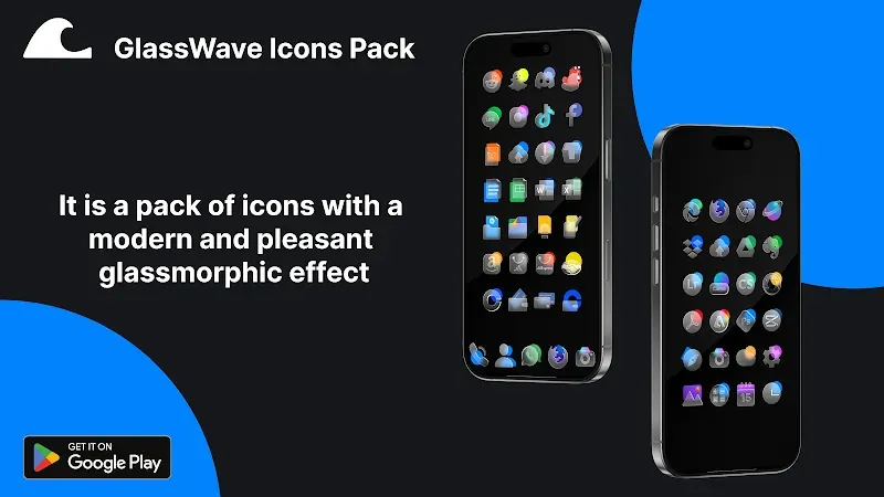 GlassWave Icons Pack screenshot 2
