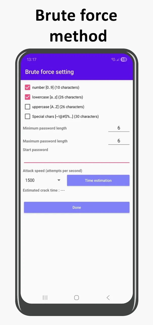 ZIP password recovery screenshot 4
