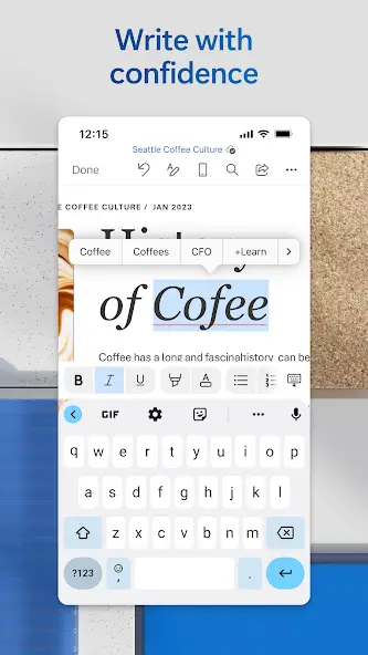 Microsoft Word: Edit Documents screenshot 3