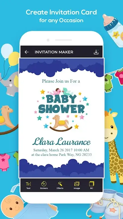 Invitation Card Maker screenshot 4