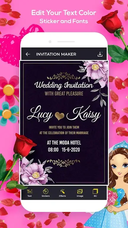 Invitation Card Maker screenshot 3
