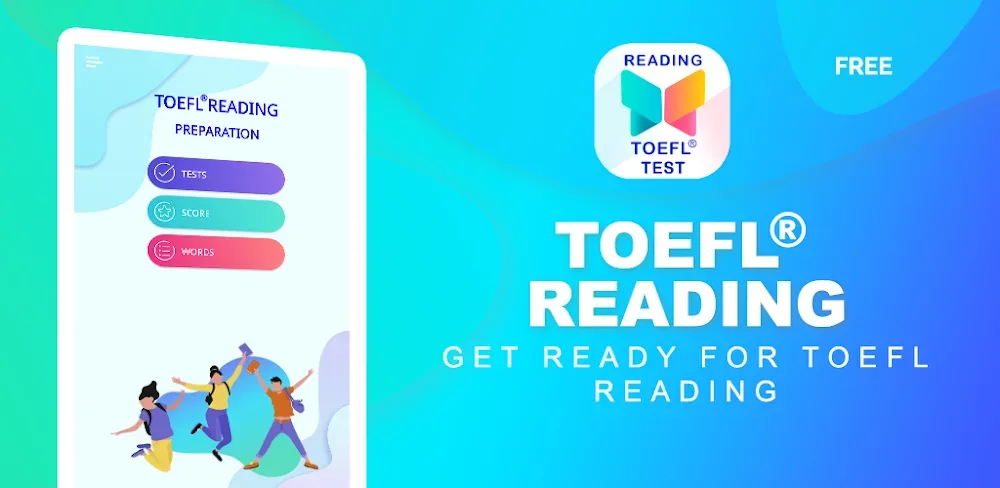 Reading - TOEFL Prep Tests (TOEFL Reading) screenshot 1