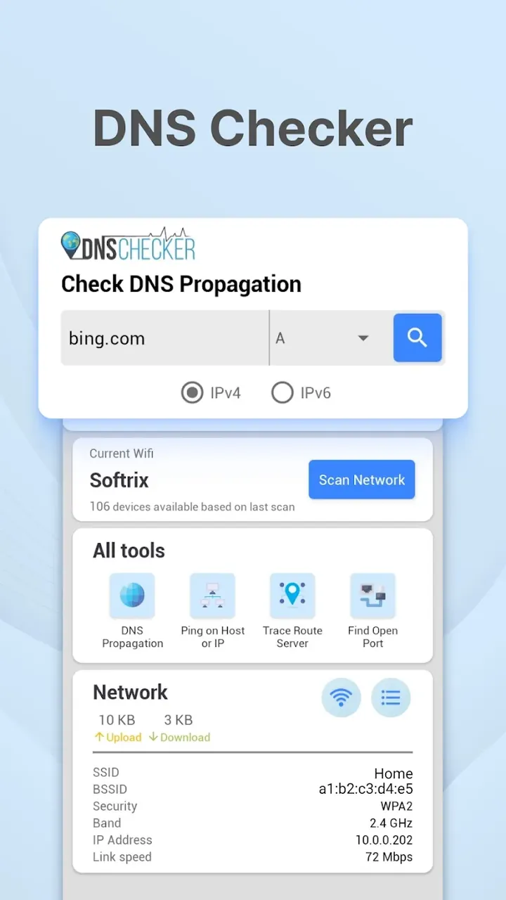 DNS Checker - Network Tools screenshot 2