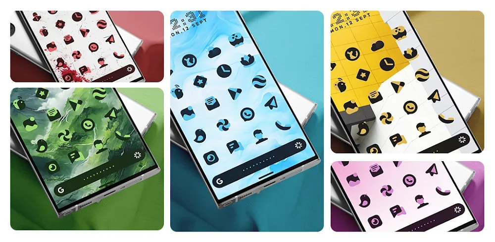 LuX: Adaptive Icon Pack screenshot 1