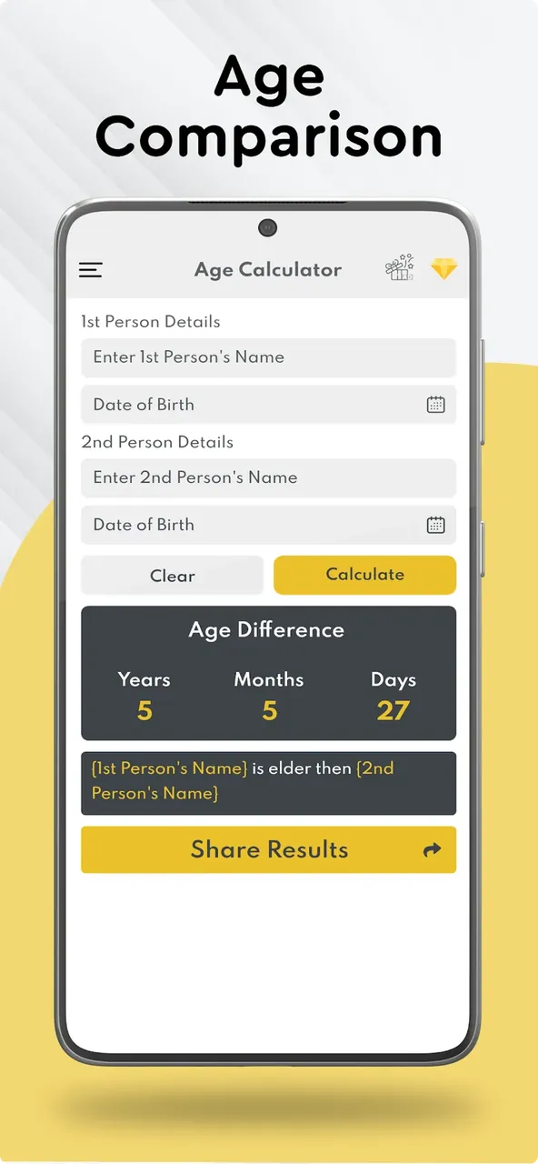 Age Calculator - Date of Birth Screenshot 5