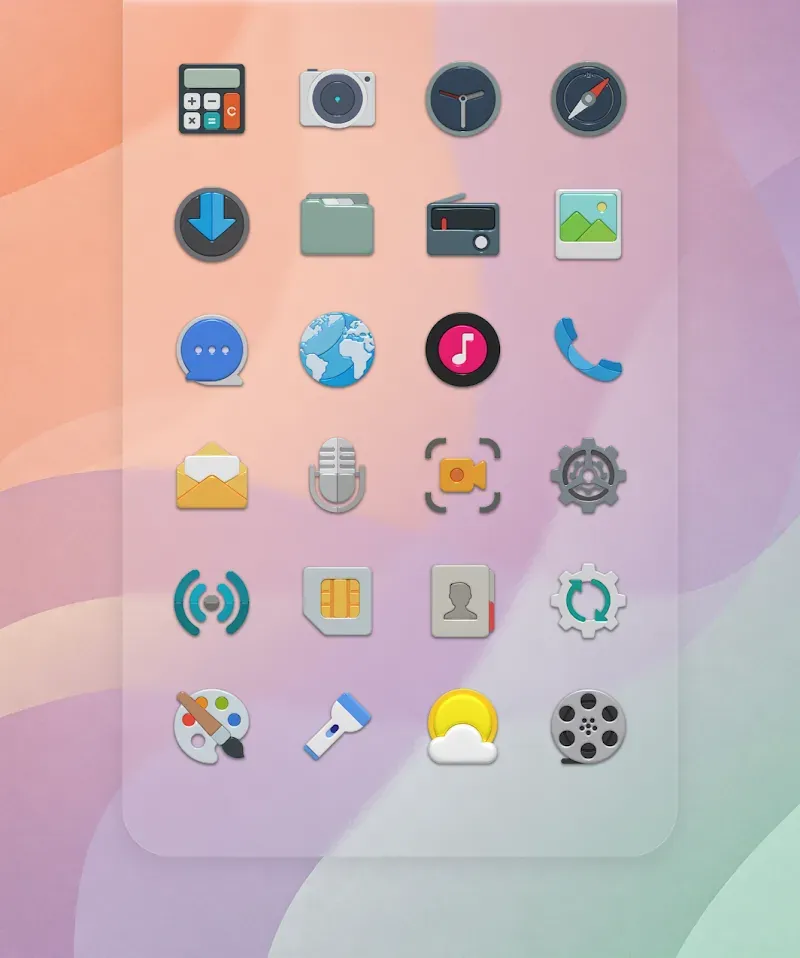 Medium Icon Pack screenshot 3